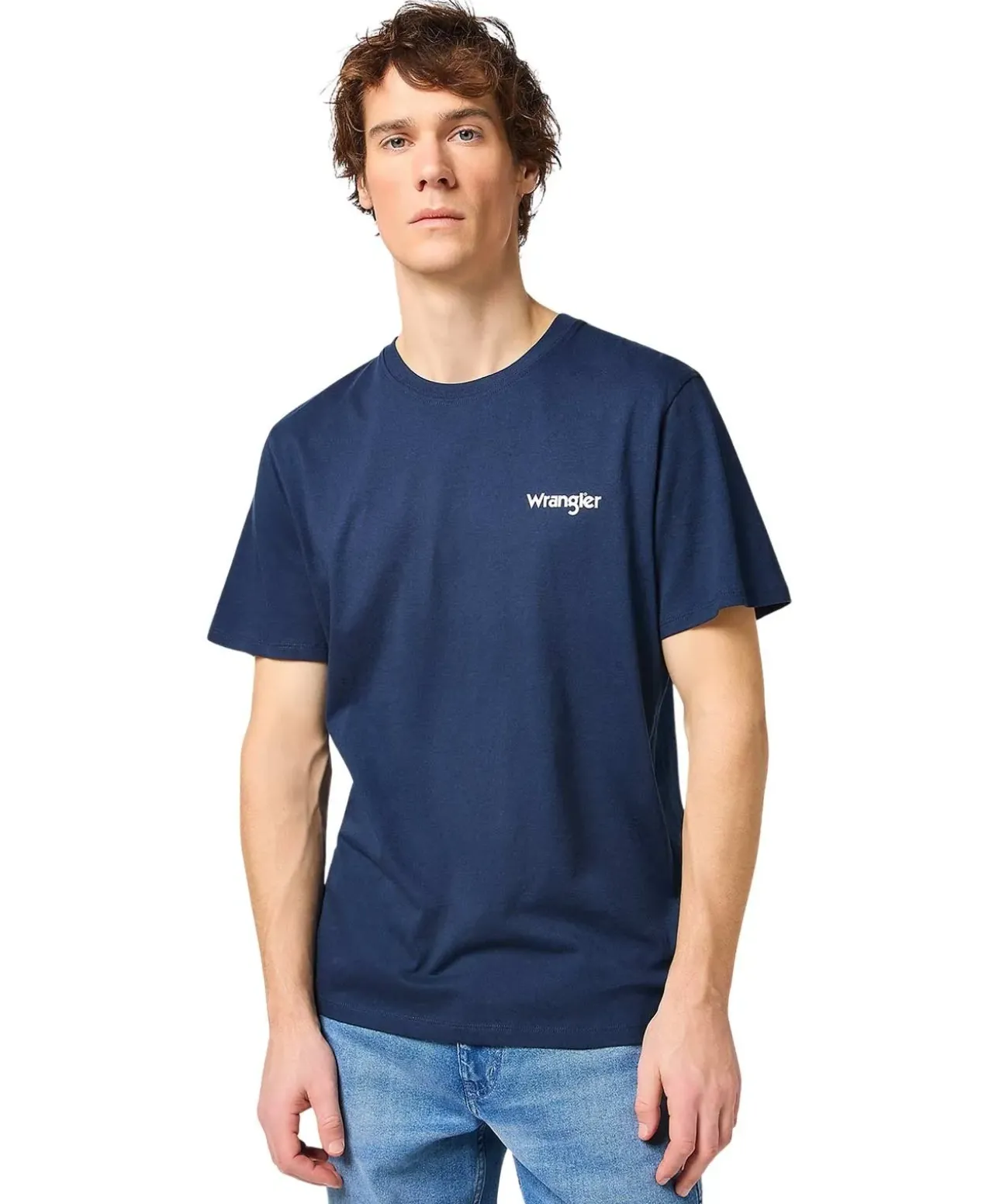 Wrangler T-Shirts Sign Off Tee 2er-Pack in Dunkelblau
