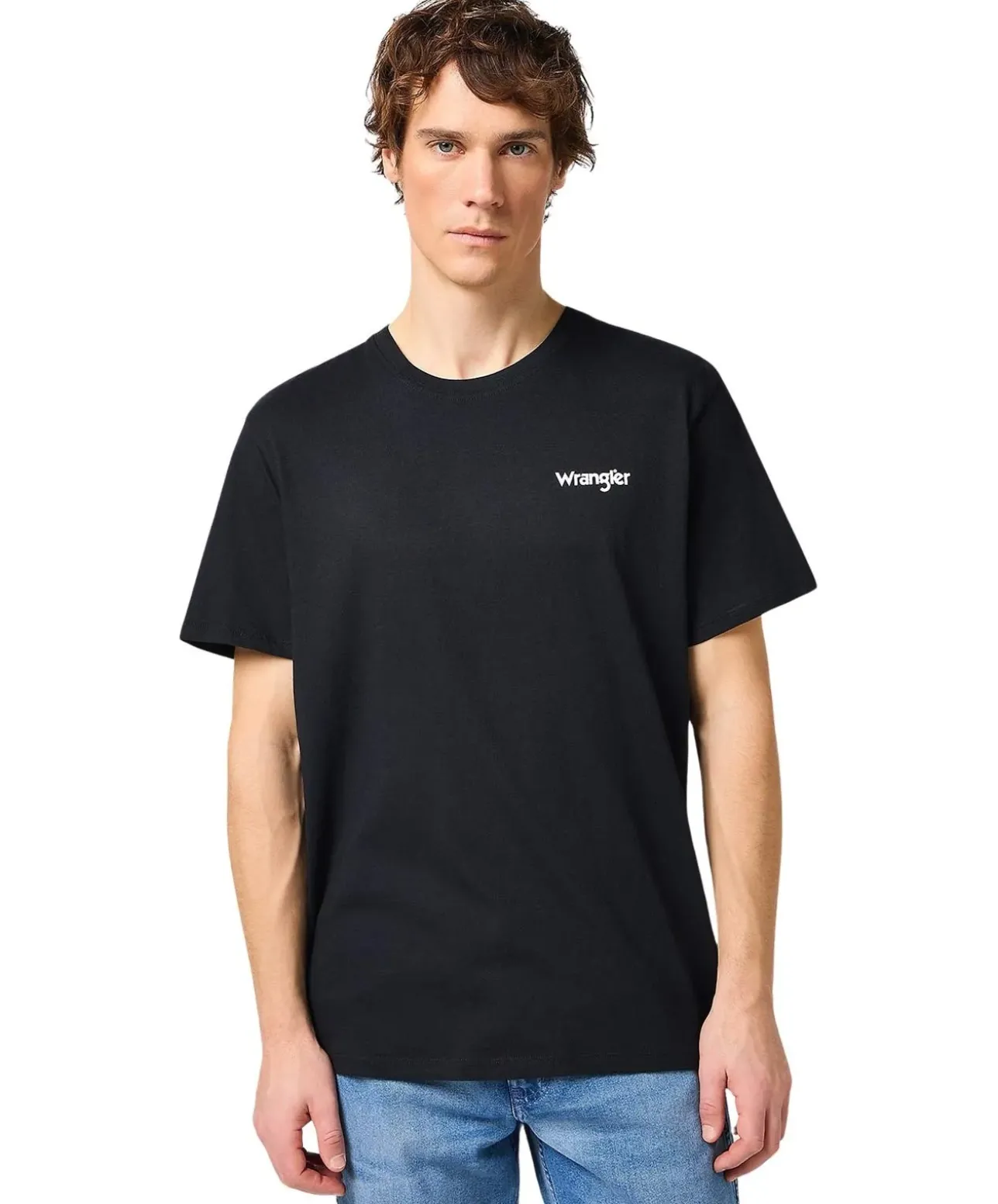 Wrangler T-Shirts Sign Off Tee 2er-Pack in Dunkelblau