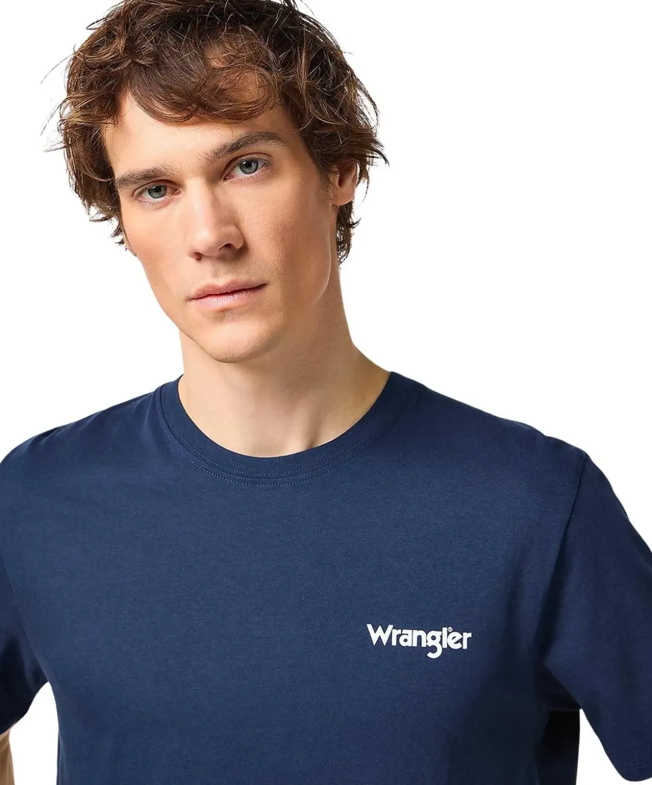 Wrangler T-Shirts Sign Off Tee 2er-Pack in Dunkelblau
