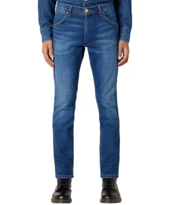 Wrangler Western Slim-Fit-Jeans Original mit leichtem Used-Look